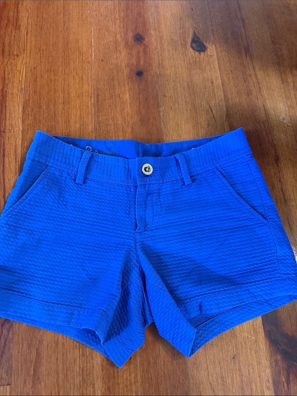 Lilly Pulitzer Bright Cobalt Blue Bermuda Shorts